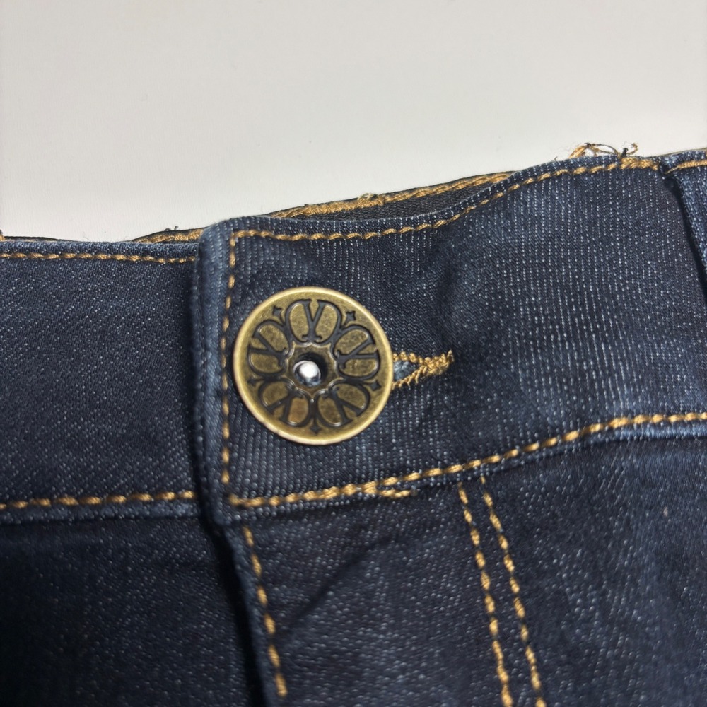 Democracy Ab solution Booty Lift Dark Wash Denim Jeans Women's 14 Stretch - Picture 7 of 11